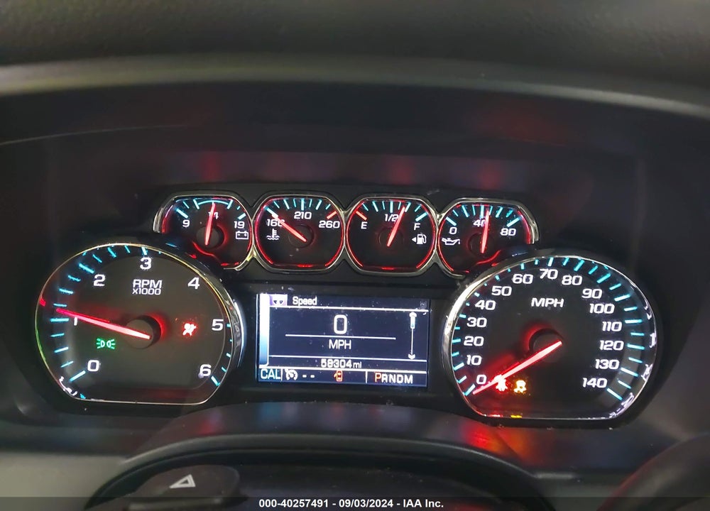 2016 CHEVROLET SILVERADO 1500 1LZ VIN: 3GCUKSEC7GG158626