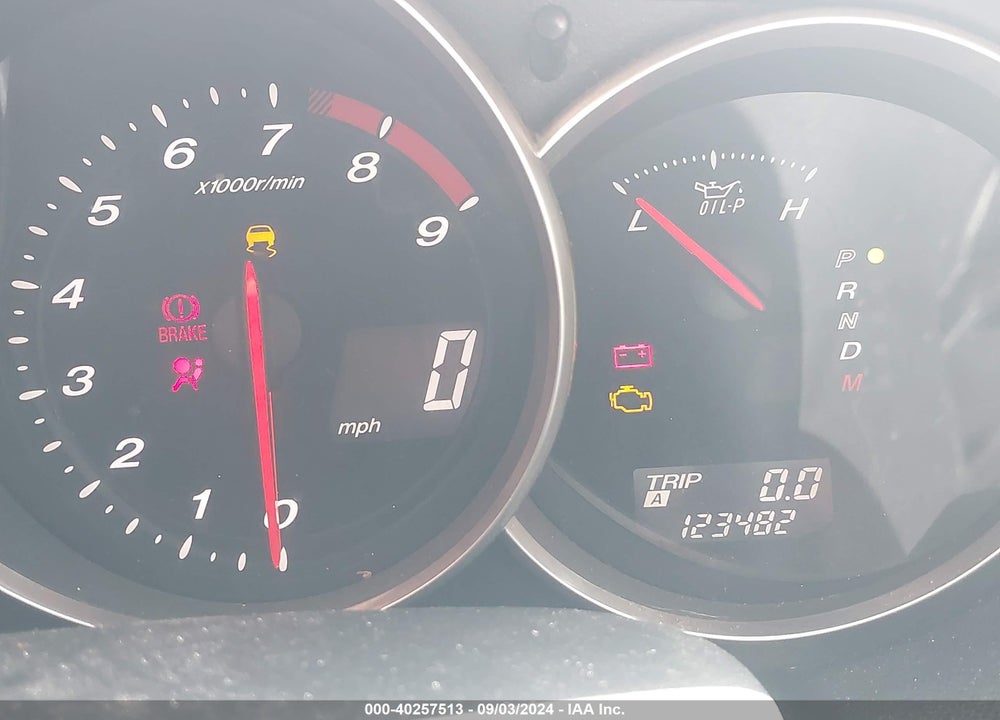 2004 MAZDA RX-8 SPORT AUTOMATIC VIN: JM1FE17N740119379