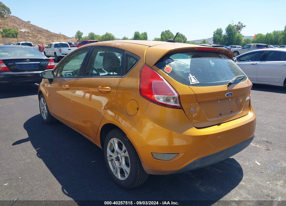 2016 FORD FIESTA VIN: 3FADP4EJ4GM165567
