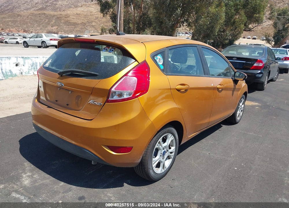 2016 FORD FIESTA VIN: 3FADP4EJ4GM165567