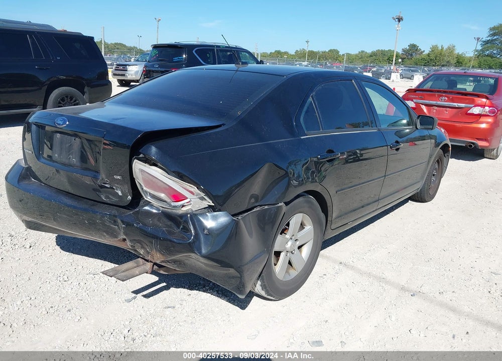 2008 FORD FUSION SE VIN: 3FAHP07Z88R256696