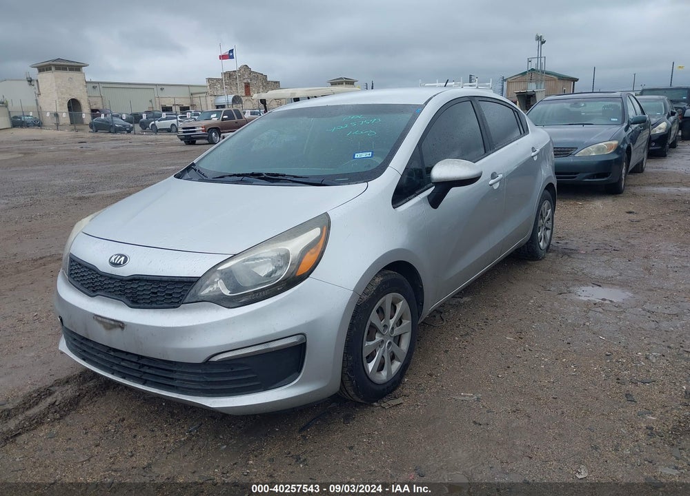 2017 KIA RIO VIN: KNADM4A38H6105266