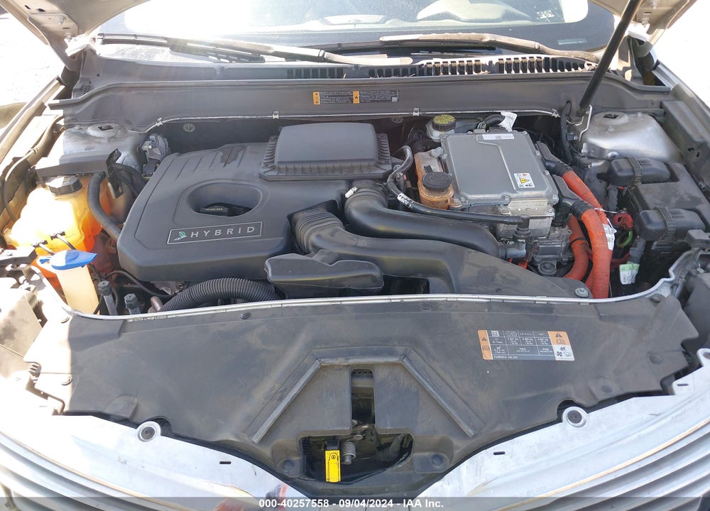 2013 LINCOLN MKZ HYBRID VIN: 3LN6L2LUXDR823080