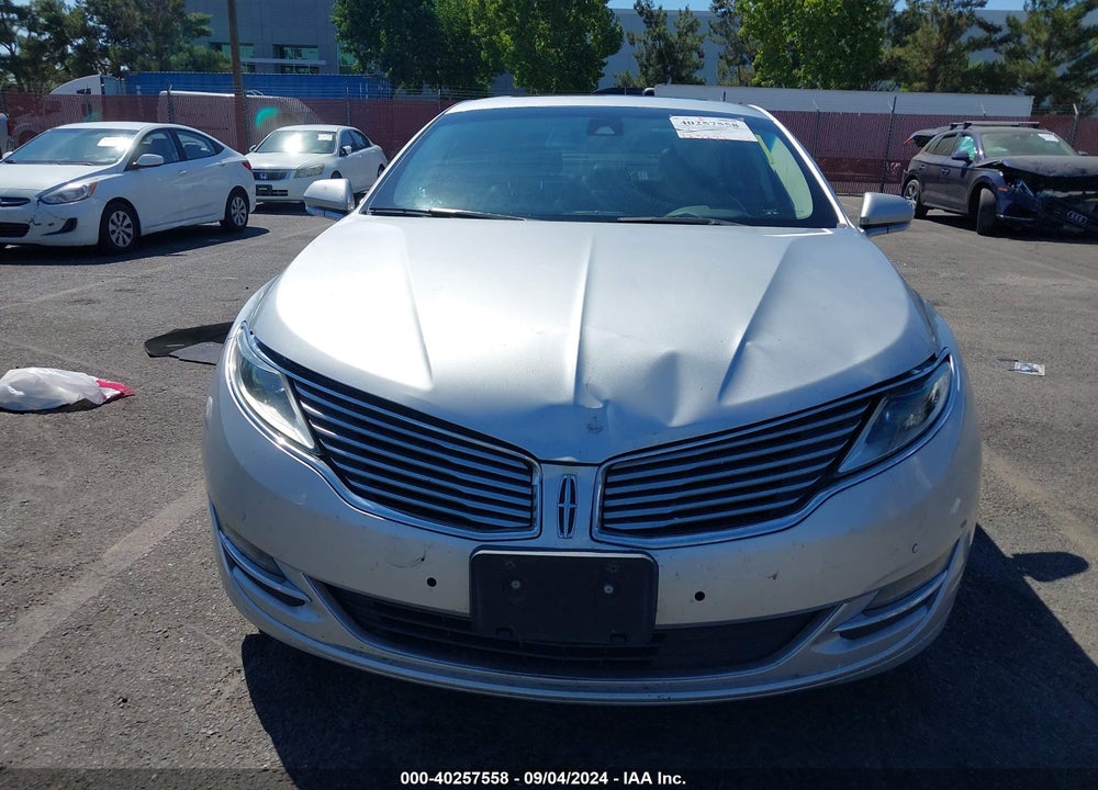 2013 LINCOLN MKZ HYBRID VIN: 3LN6L2LUXDR823080