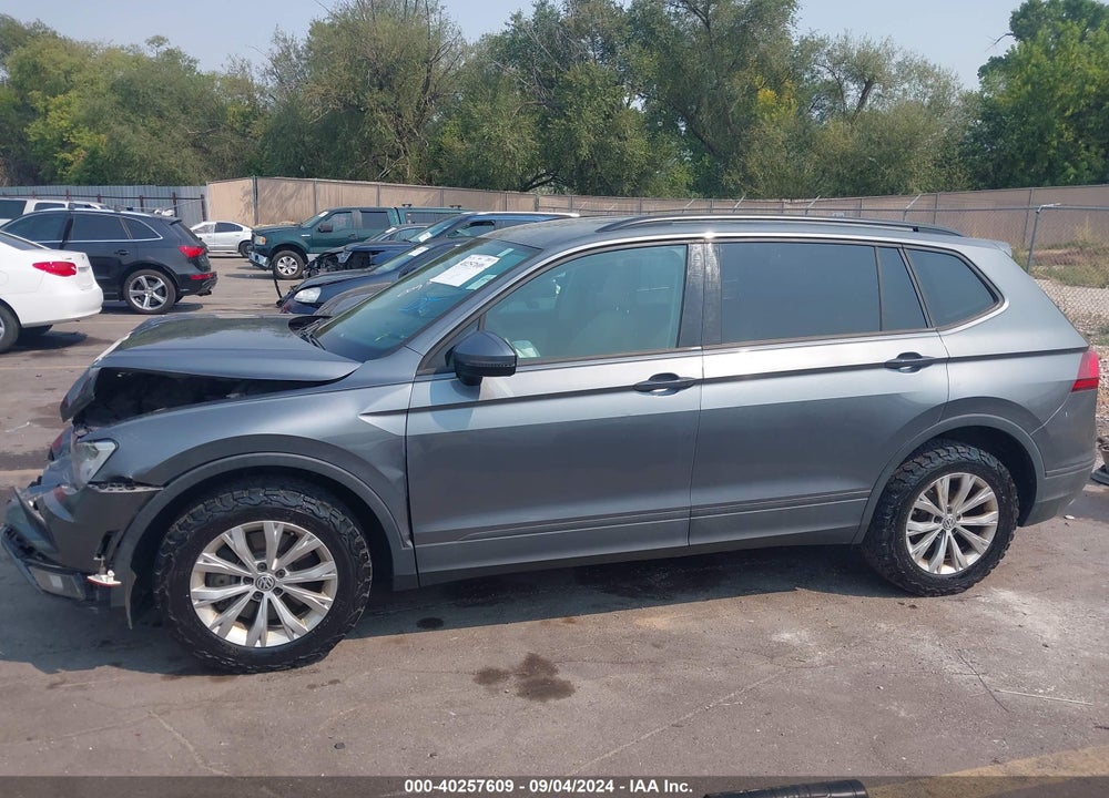 2018 VOLKSWAGEN TIGUAN 2.0T S VIN: 3VV0B7AX3JM009550