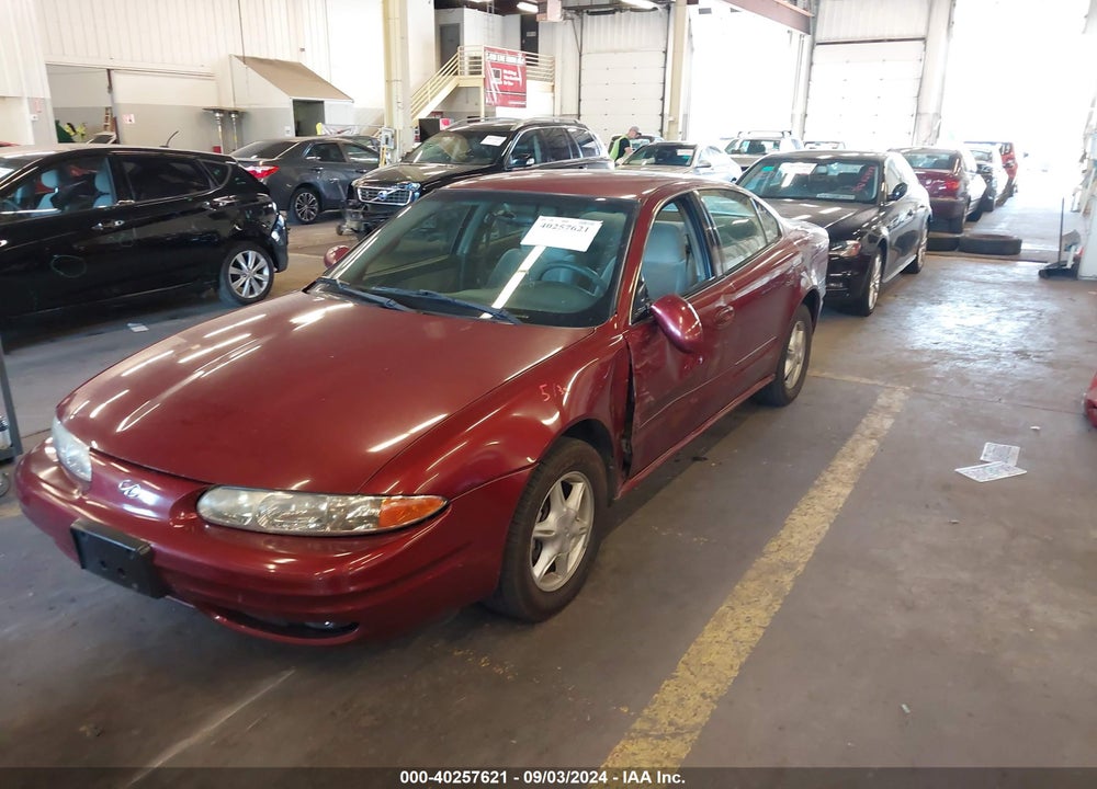 2001 OLDSMOBILE ALERO GL1 VIN: 1G3NL52T31C109747
