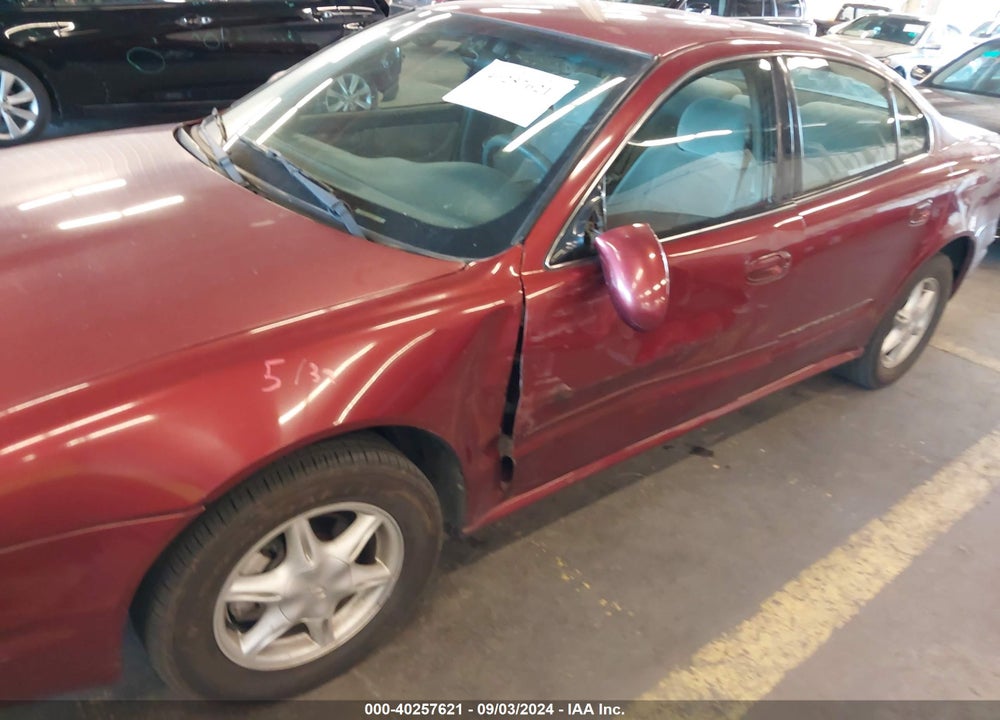2001 OLDSMOBILE ALERO GL1 VIN: 1G3NL52T31C109747