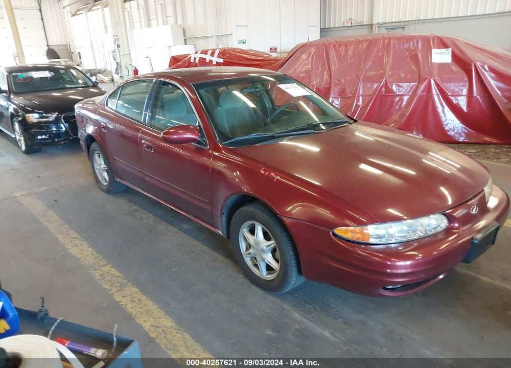 2001 OLDSMOBILE ALERO GL1 VIN: 1G3NL52T31C109747