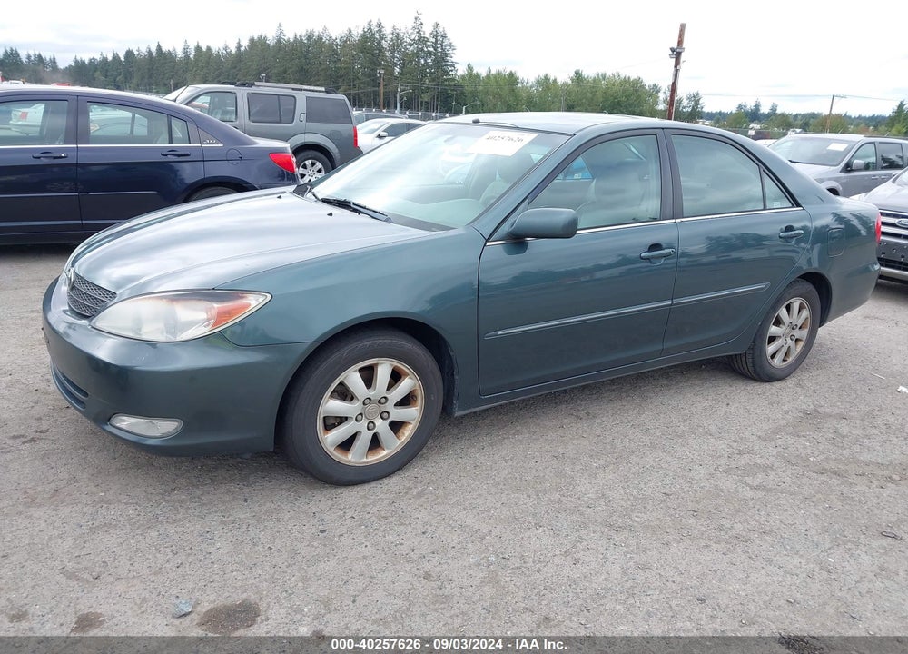 2004 TOYOTA CAMRY XLE V6 VIN: 4T1BF32K64U080177