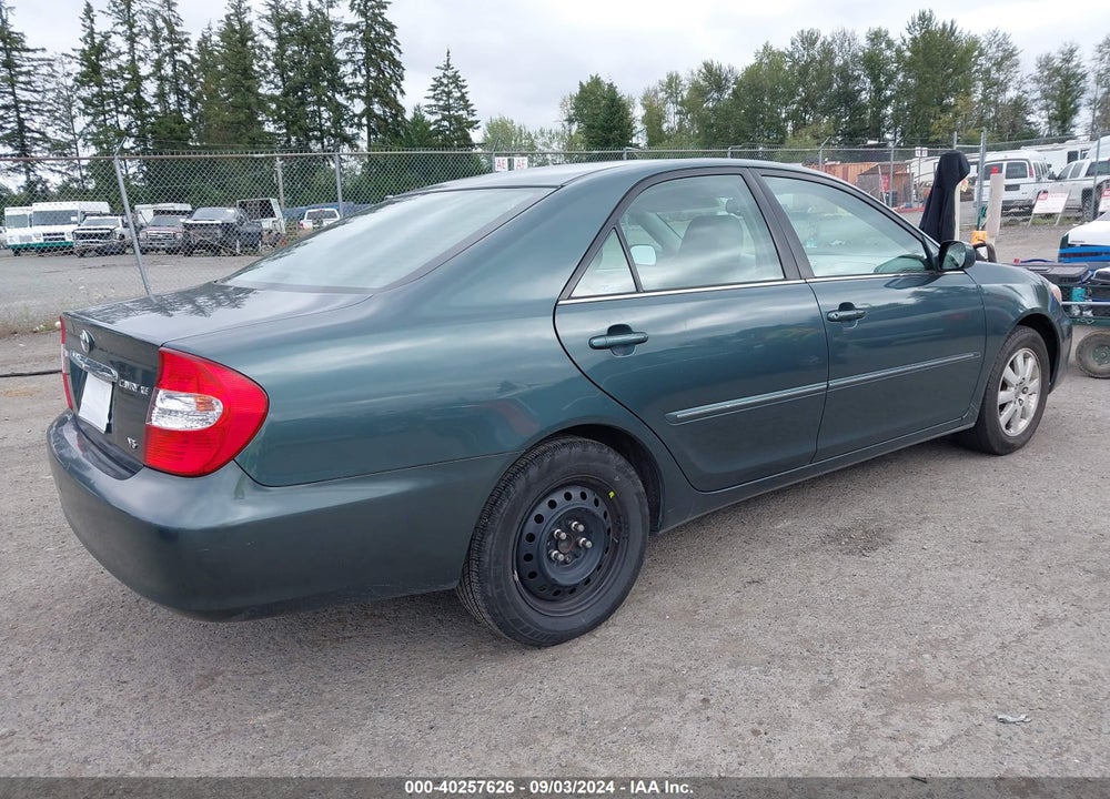 2004 TOYOTA CAMRY XLE V6 VIN: 4T1BF32K64U080177