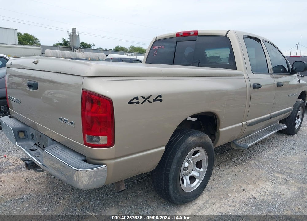 2003 DODGE RAM 1500 SLT/LARAMIE/ST VIN: 1D7HU18Z93S197037