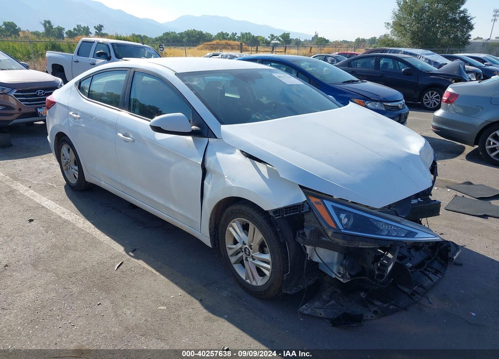2019 HYUNDAI ELANTRA SEL VIN: 5NPD84LF7KH488192