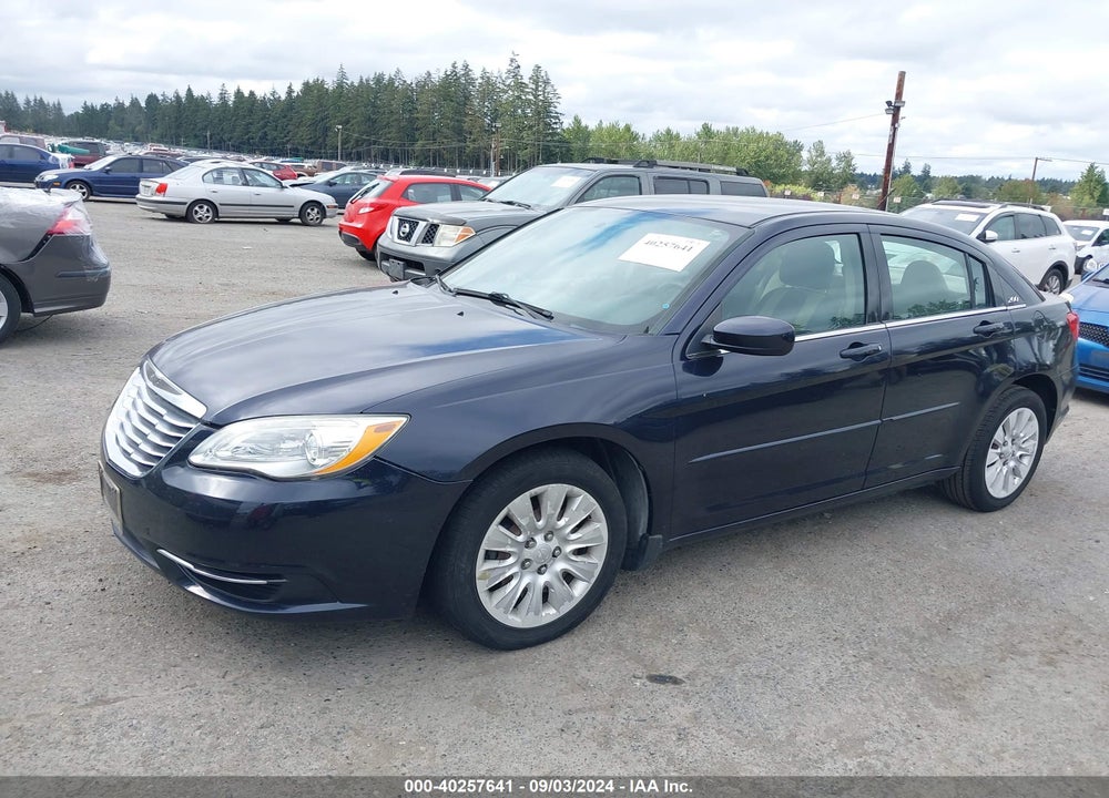 2012 CHRYSLER 200 LX VIN: 1C3CCBAG0CN246280