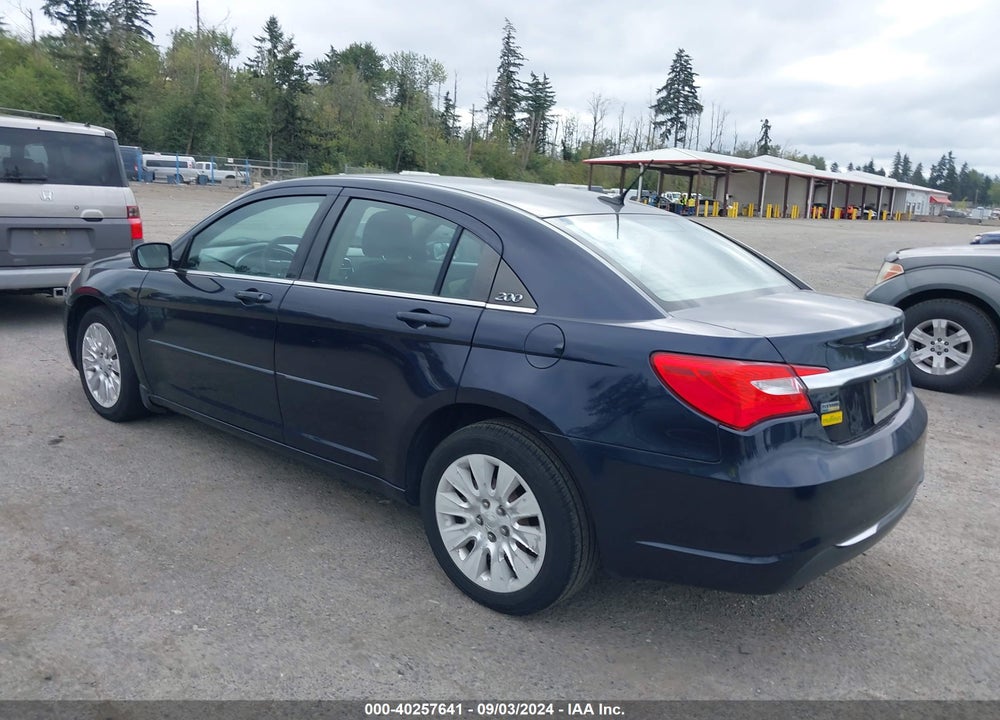 2012 CHRYSLER 200 LX VIN: 1C3CCBAG0CN246280