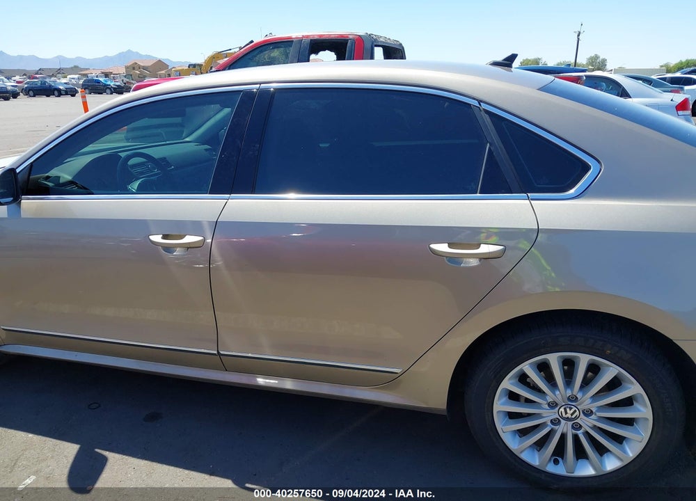 2016 VOLKSWAGEN PASSAT 1.8T SE VIN: 1VWBT7A32GC012027