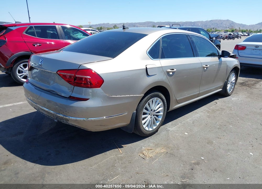 2016 VOLKSWAGEN PASSAT 1.8T SE VIN: 1VWBT7A32GC012027