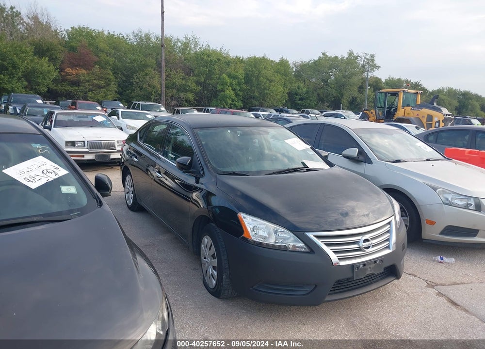 2014 NISSAN SENTRA S VIN: 3N1AB7AP4EY340710