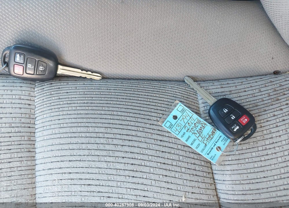 2014 TOYOTA CAMRY LE VIN: 4T4BF1FK3ER431794