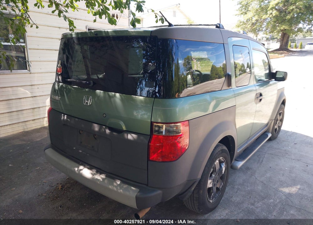 2004 HONDA ELEMENT EX VIN: 5J6YH28544L027840