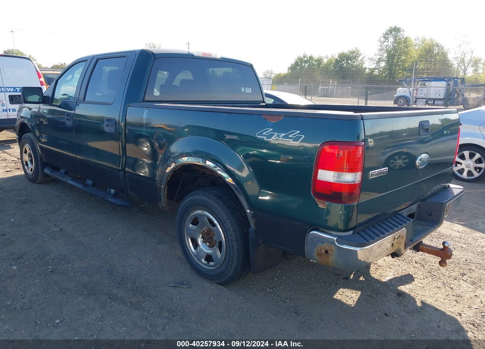 2008 FORD F-150 XLT VIN: 1FTRW14W08KD23569