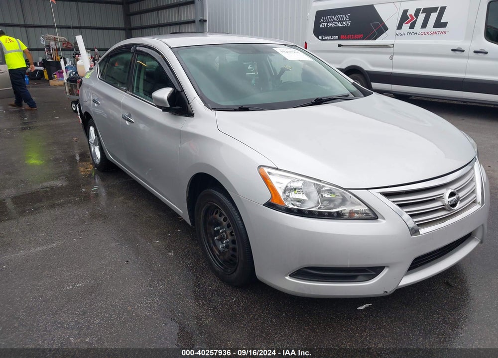 2015 NISSAN SENTRA SV VIN: 3N1AB7AP0FL678717