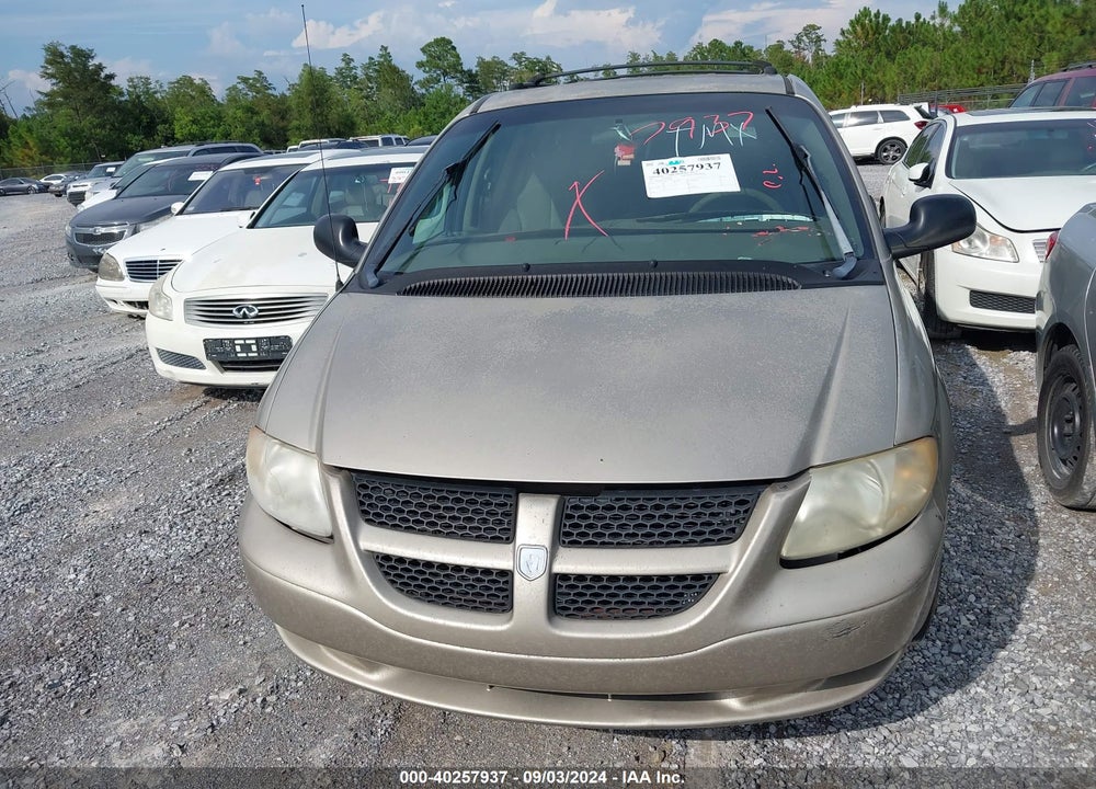 2002 DODGE GRAND CARAVAN EL VIN: 2B4GP34372R759007