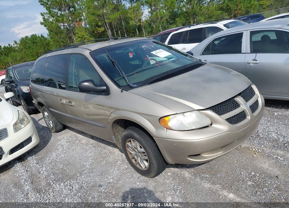 2002 DODGE GRAND CARAVAN EL VIN: 2B4GP34372R759007