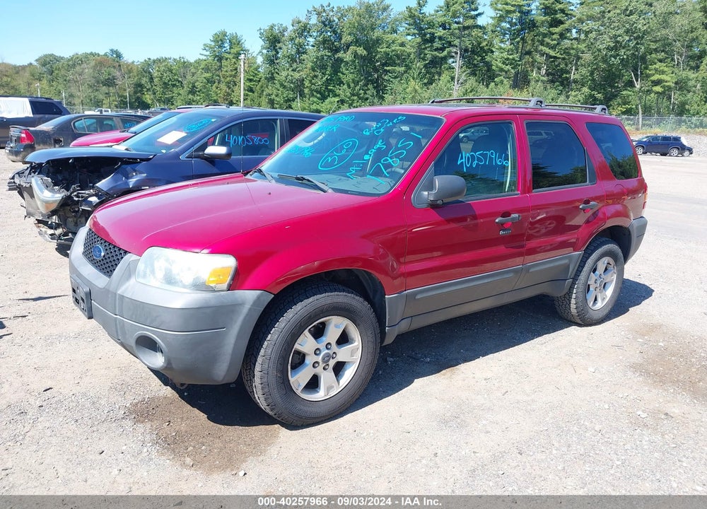 2005 FORD ESCAPE XLT VIN: 1FMYU93115KB42834