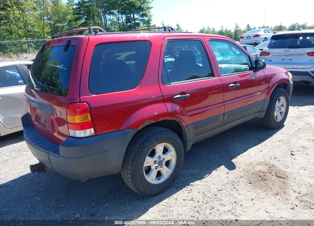2005 FORD ESCAPE XLT VIN: 1FMYU93115KB42834