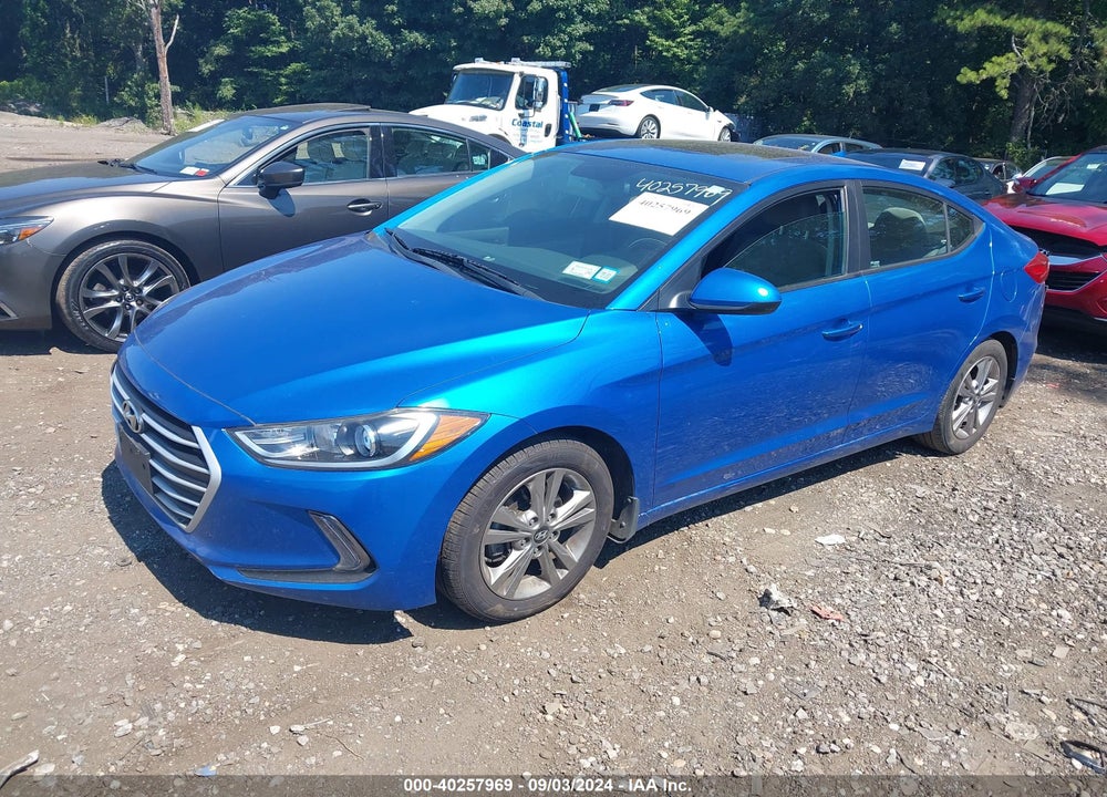 2018 HYUNDAI ELANTRA VALUE EDITION VIN: KMHD84LF7JU588857