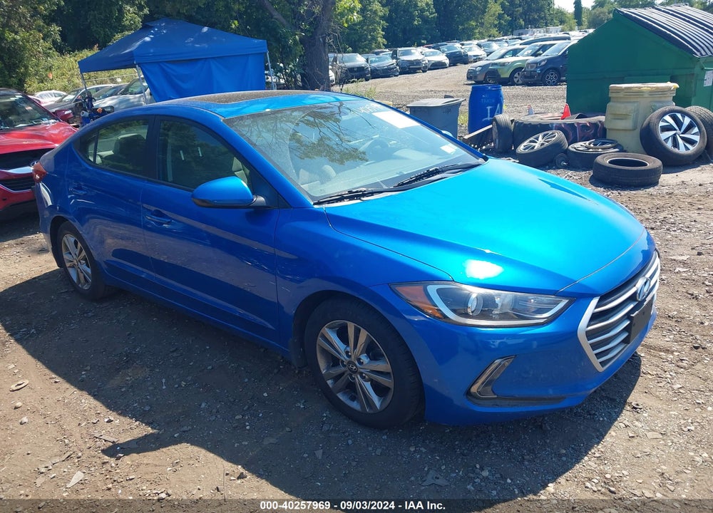2018 HYUNDAI ELANTRA VALUE EDITION VIN: KMHD84LF7JU588857