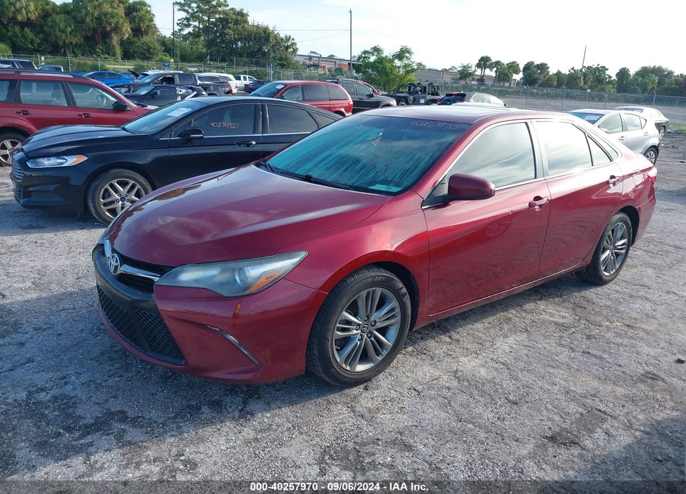 2015 TOYOTA CAMRY SE VIN: 4T1BF1FKXFU945122