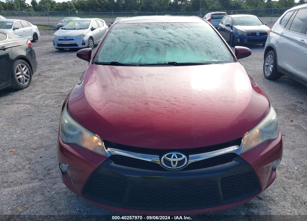 2015 TOYOTA CAMRY SE VIN: 4T1BF1FKXFU945122
