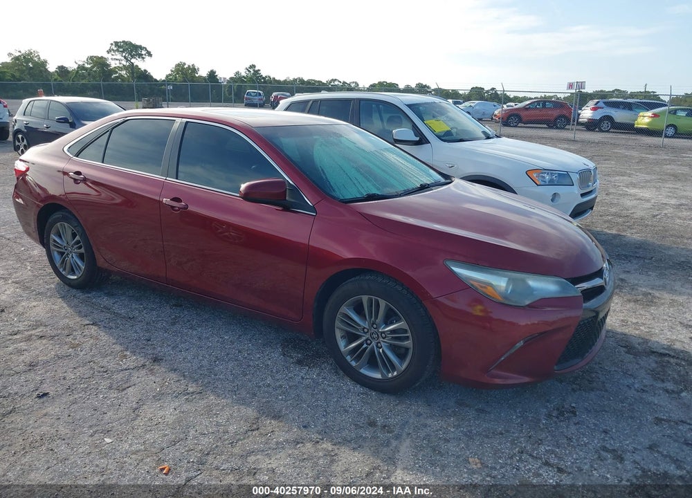 2015 TOYOTA CAMRY SE VIN: 4T1BF1FKXFU945122
