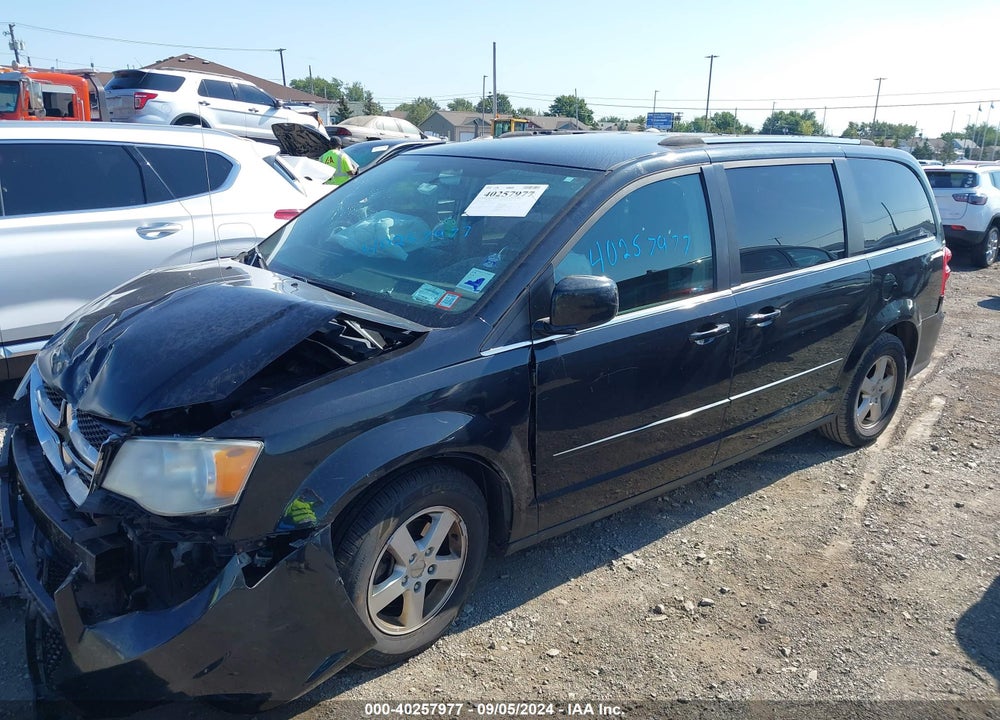 2011 DODGE GRAND CARAVAN CREW VIN: 2D4RN5DG6BR661511