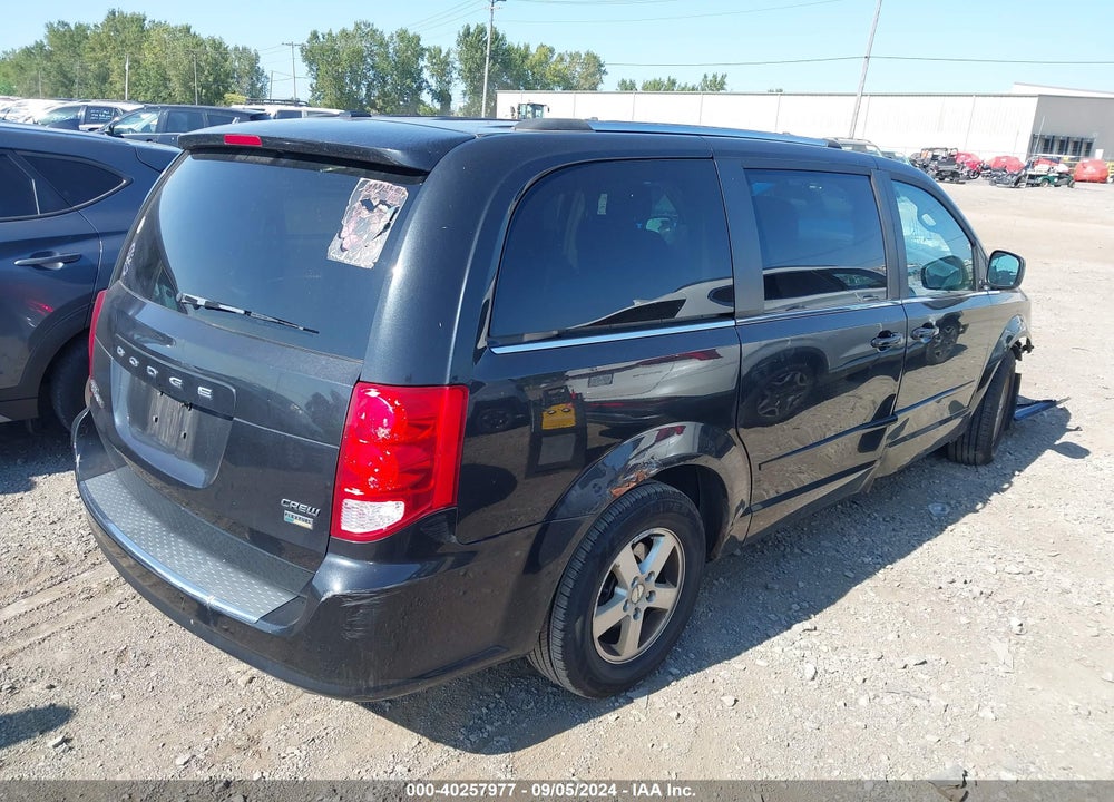 2011 DODGE GRAND CARAVAN CREW VIN: 2D4RN5DG6BR661511