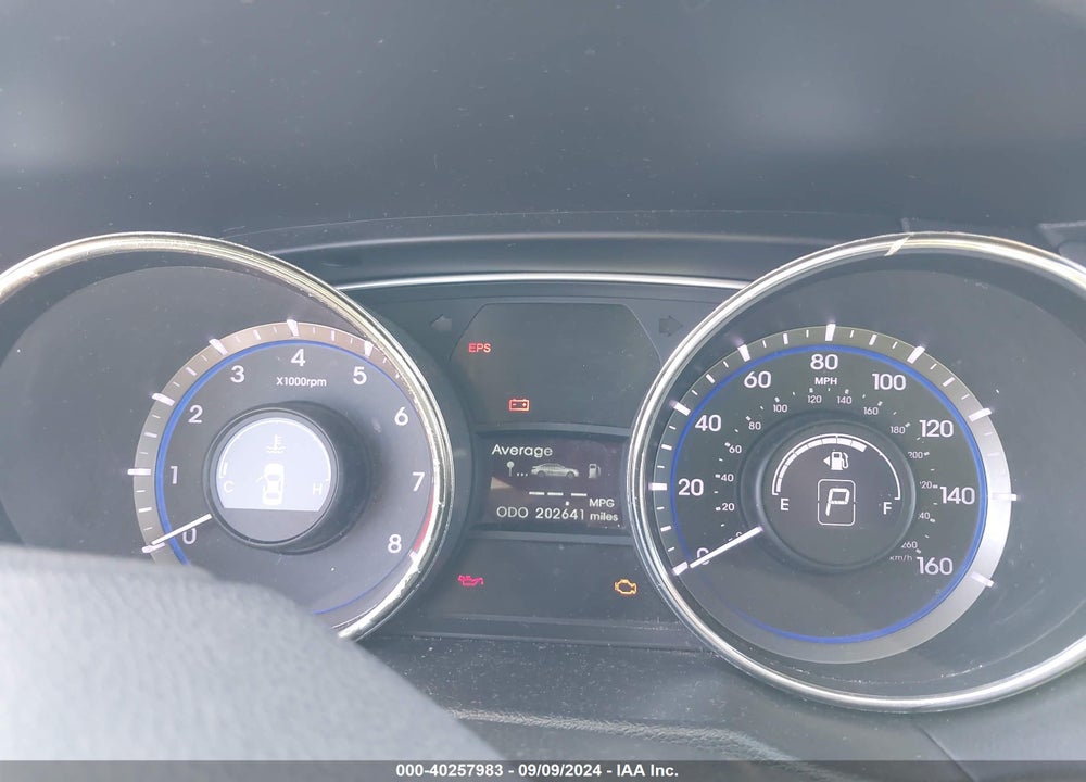 2011 HYUNDAI SONATA GLS VIN: 5NPEB4AC9BH162652