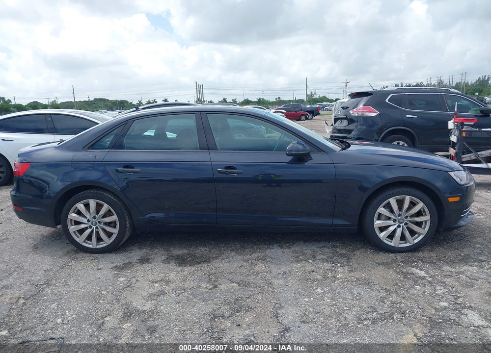 2017 AUDI A4 2.0T PREMIUM VIN: WAUGNAF46HN010883