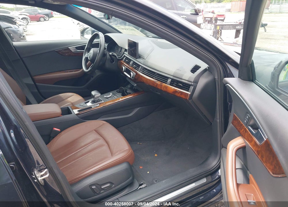 2017 AUDI A4 2.0T PREMIUM VIN: WAUGNAF46HN010883