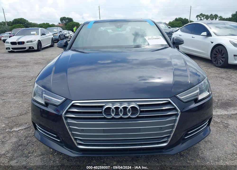 2017 AUDI A4 2.0T PREMIUM VIN: WAUGNAF46HN010883