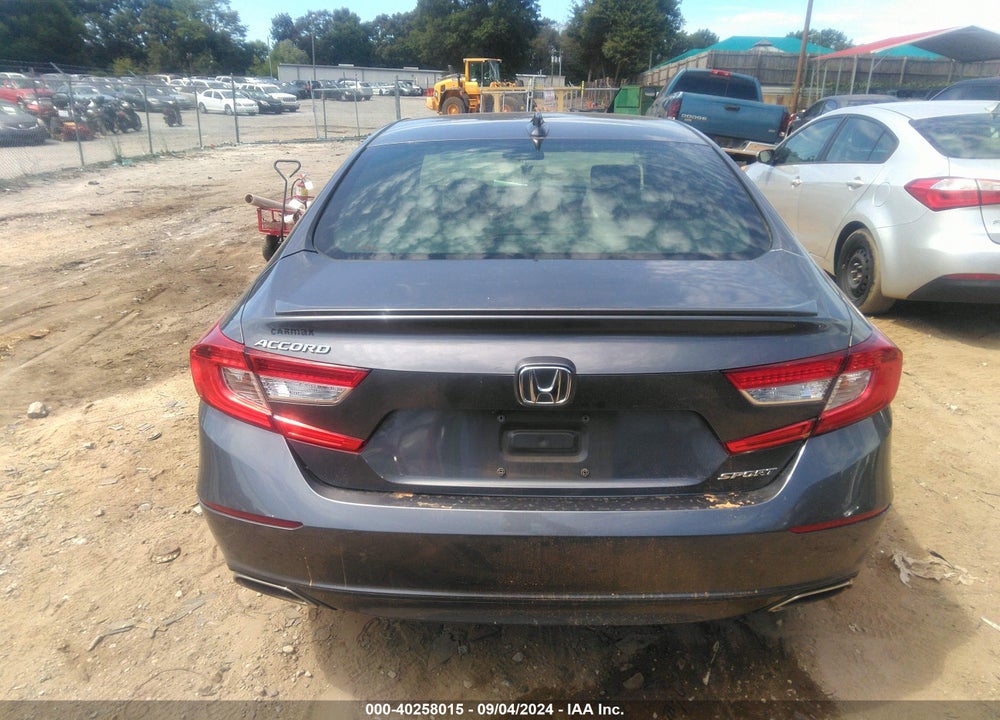 2018 HONDA ACCORD SPORT VIN: 1HGCV1F36JA036326