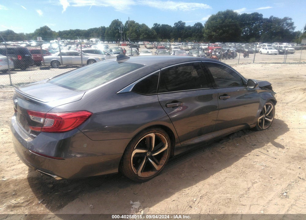 2018 HONDA ACCORD SPORT VIN: 1HGCV1F36JA036326