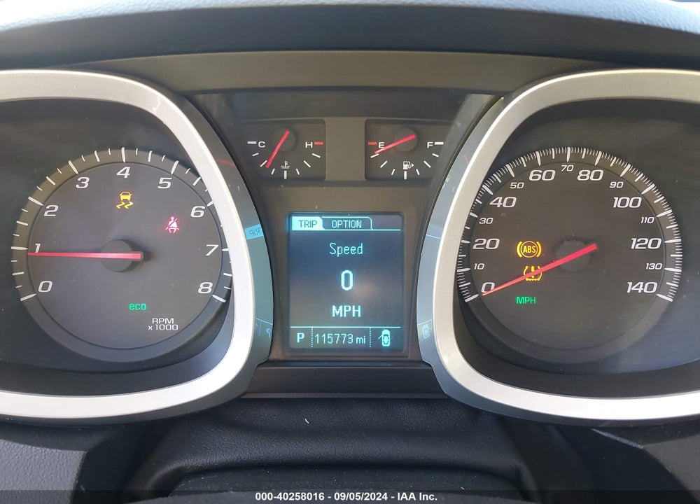 2013 CHEVROLET EQUINOX 1LT VIN: 1GNFLEEK5DZ119924