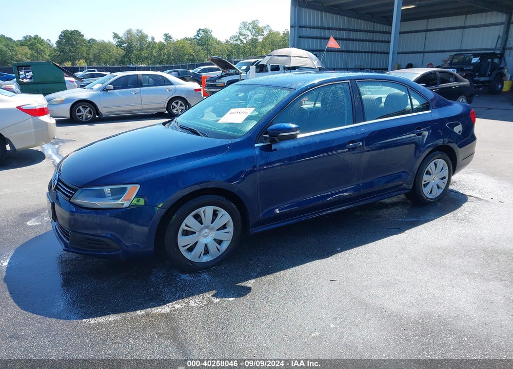 2013 VOLKSWAGEN JETTA 2.5L SE VIN: 3VWDP7AJ0DM434903