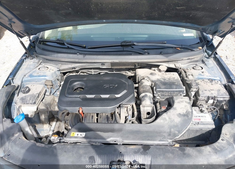 2017 HYUNDAI SONATA SE VIN: 5NPE24AFXHH480153