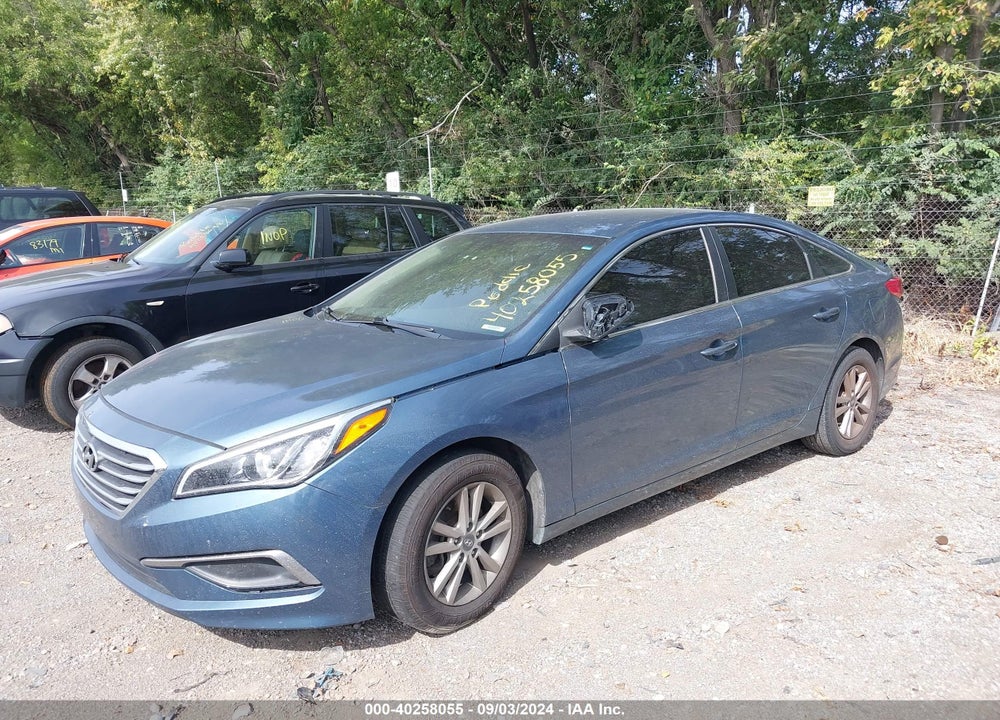 2017 HYUNDAI SONATA SE VIN: 5NPE24AFXHH480153