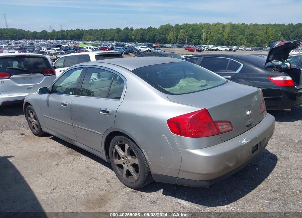 2003 INFINITI G35 LUXURY VIN: JNKCV51E43M002786