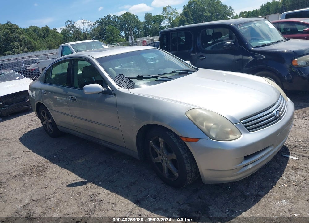 2003 INFINITI G35 LUXURY VIN: JNKCV51E43M002786