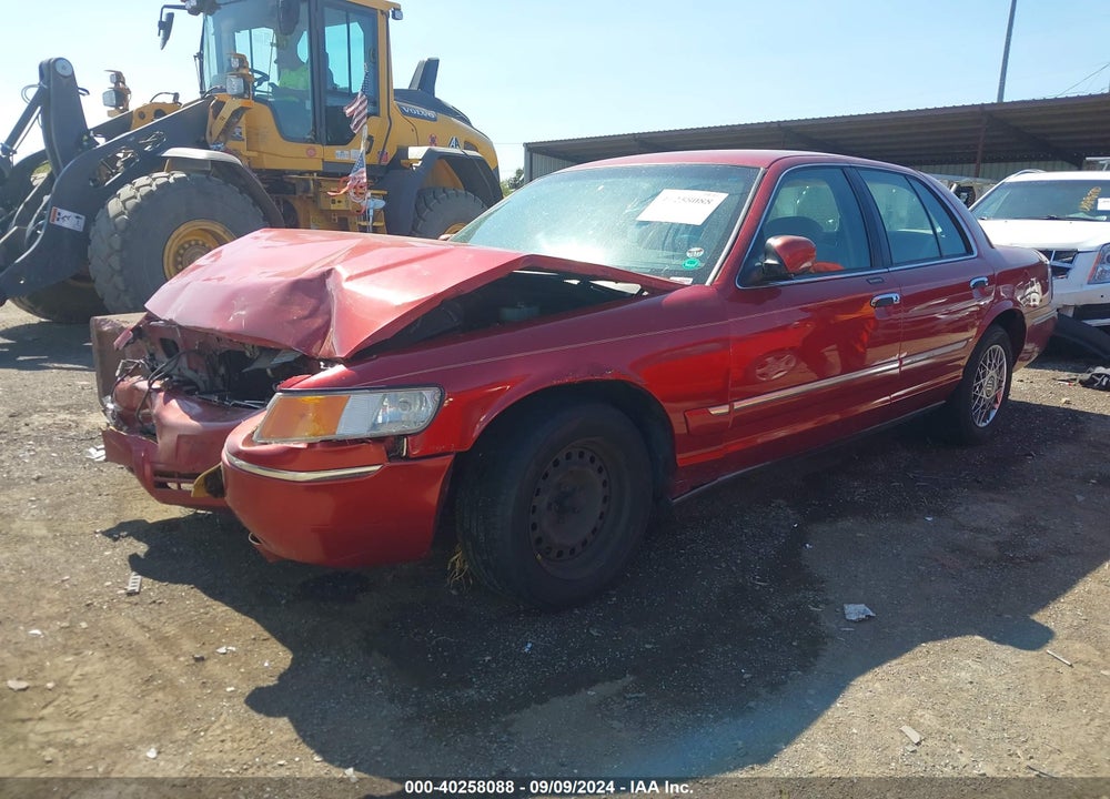 2000 MERCURY GRAND MARQUIS GS VIN: 2MEFM74W4YX744024
