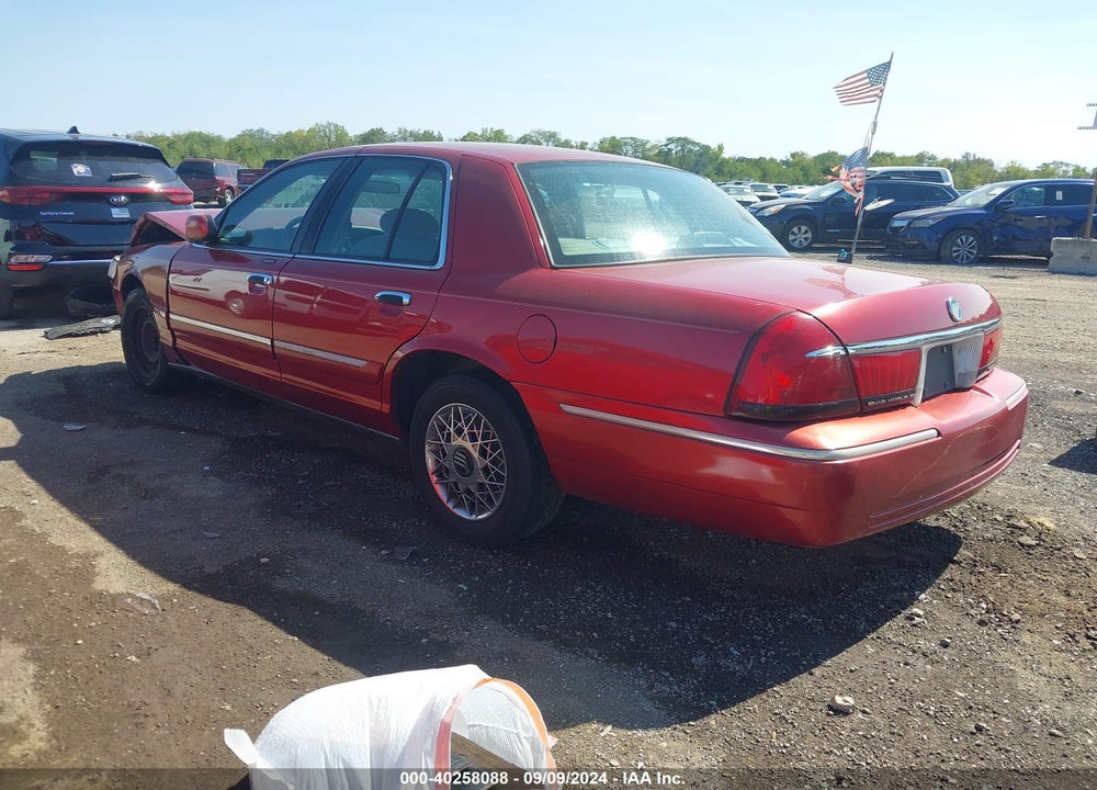 2000 MERCURY GRAND MARQUIS GS VIN: 2MEFM74W4YX744024